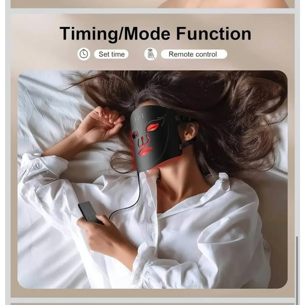 7-Color LED Red Light Therapy Face Mask – Brand New Factory Sealed |Anti-Aging